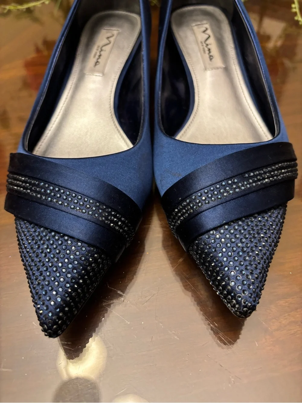 Nina sleek navy